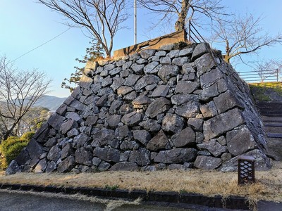 延岡城 二階櫓門 石垣