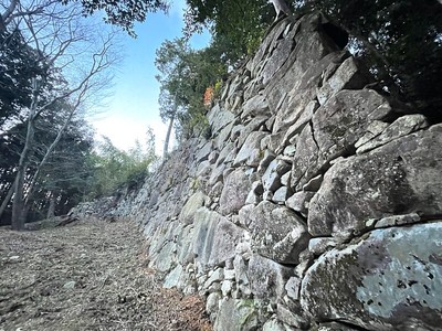 伝御屋形跡の石垣