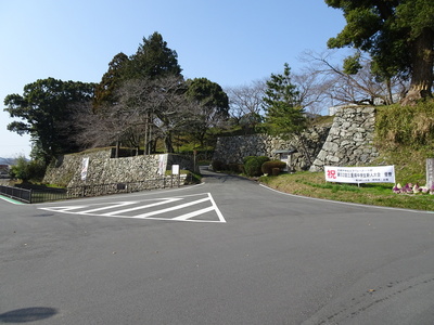二の門付近の石垣
