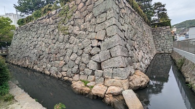 舟入櫓跡の石垣