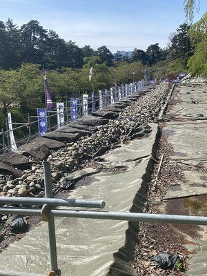 弘前城石垣修復