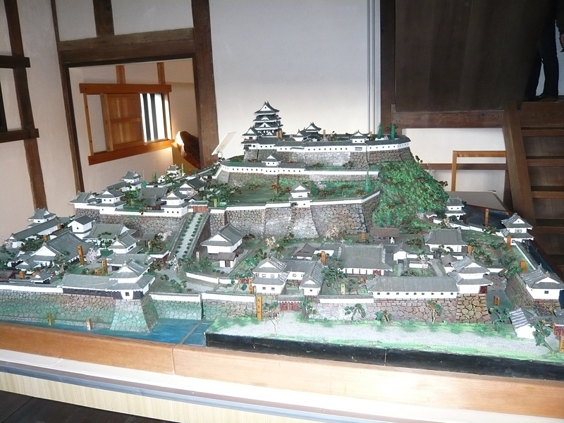 大洲城模型