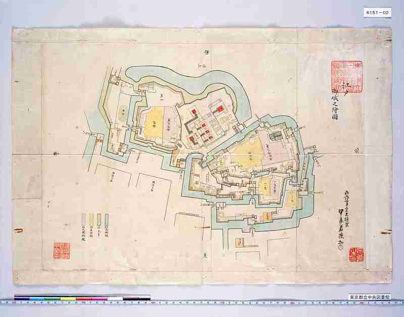 江戸御城之絵図