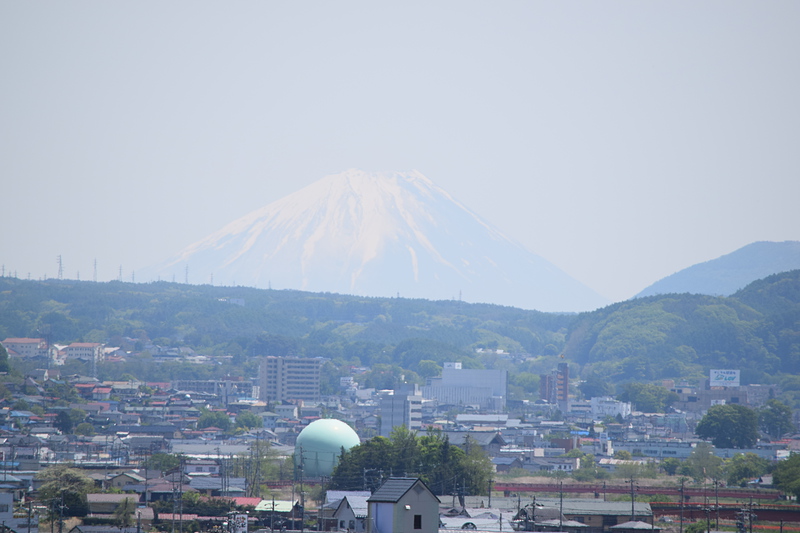 天守展望台より富士山