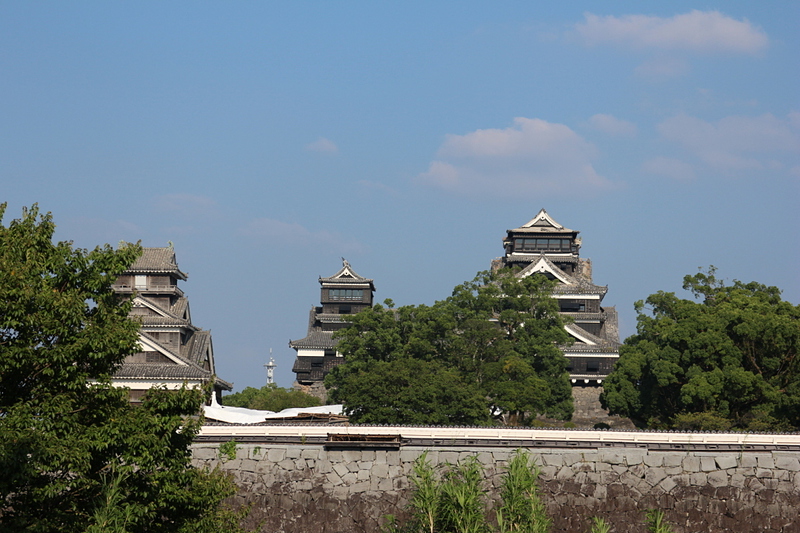 日本百名城　熊本城に二回目の登城