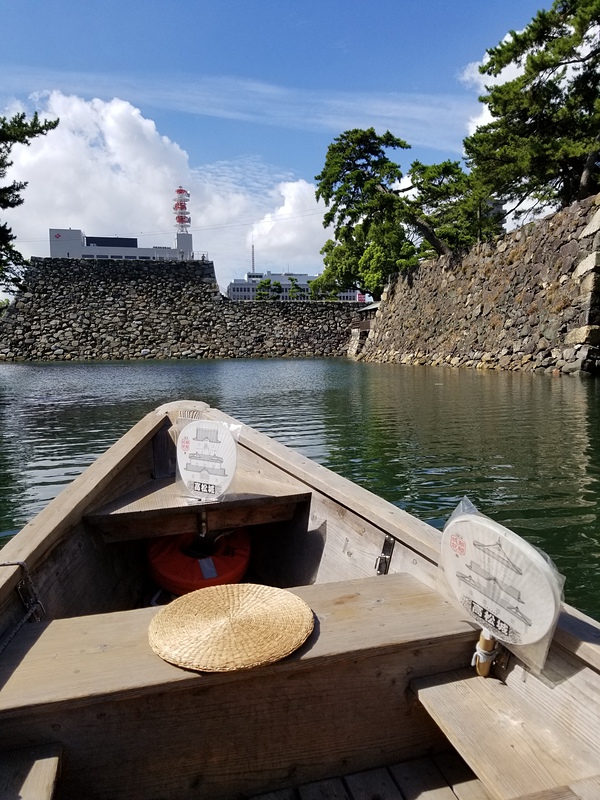 舟からの高松城