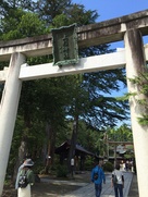 上杉神社鳥居