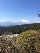 富士山と三島市…