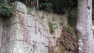 塚崎城　石垣