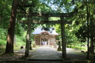稲荷神社と鳥居…