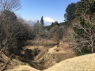 障子堀と富士山…
