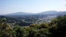 藟嶽城　本丸からの眺望…