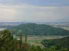 登城路から望む虎御前山…