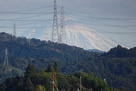 天守からの富士山…