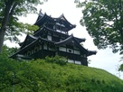 高田城の三重櫓…