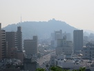 松山城、見えます…