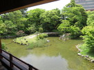 小倉城庭園の三つの橋…