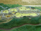 城跡の模型