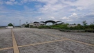 城跡から大津港を撮影しました。…