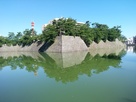 福井城の巽櫓跡方面から…