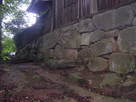 昔の神社の土台になっている石垣…