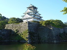 京橋側からの天守…