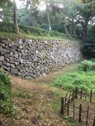土橋の石垣