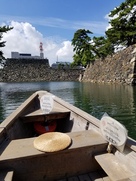 舟からの高松城…