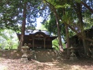 稲荷神社の拝殿…