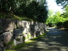 城西公園の石垣…
