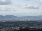 国見櫓からの見える大阪市街のビル群…