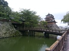 高島城の冠木橋から(若干隅櫓よりから撮影…