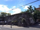 甲賀町口門跡の石垣…