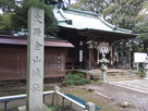 本丸の新田神社…