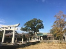 八幡神社（津村城二の丸跡）