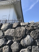 坤櫓石垣のハートの形の石…