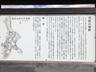 菩提山城跡の案内板