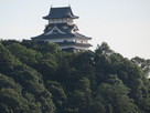 天守　犬山橋からの遠景