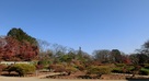 城址公園風景と青空