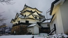 雪の彦根城