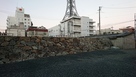 京橋門跡付近の石垣…