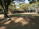 本丸御殿跡と篠山神社…