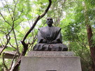 石田三成公の銅像…