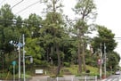 城址公園交差点から…