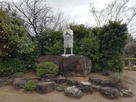 天草四郎の像です…
