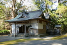 蛭子神社と石垣跡…