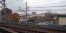 阪神本線尼崎駅からの城址公園眺め…