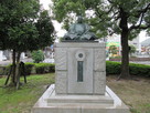 小早川隆景公銅像…
