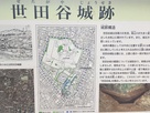 世田谷城と豪徳寺の地図