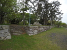 琵琶湖岸の石垣